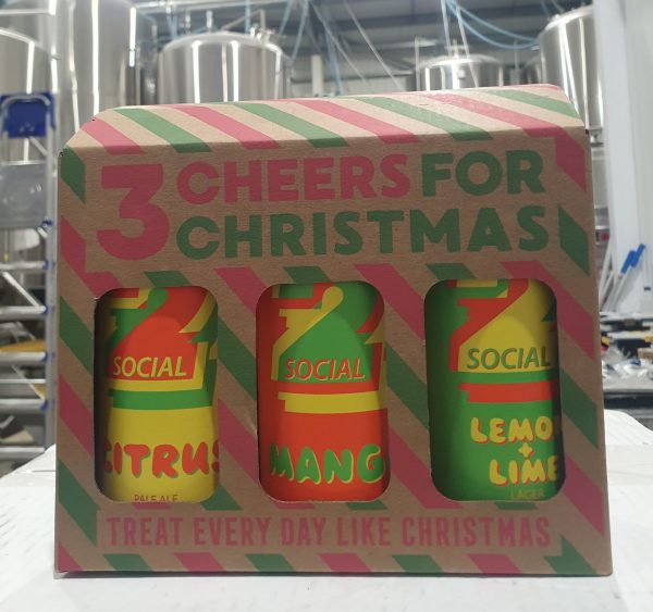 Christmas '24 3 Pack - 2-Social 2% ABV 440ml